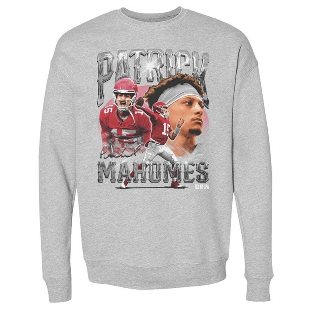 Patrick Mahomes Kansas City Chiefs Sweatshirt Retro Vintage NFL Football Fan 05